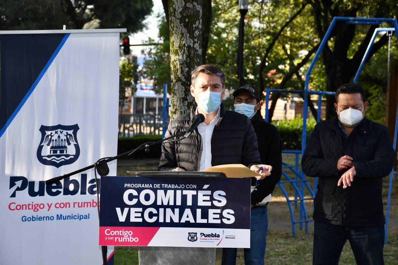 Inicia Ayuntamiento de Puebla trabajos con Comités Vecinales