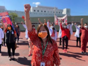 Realiza Hospital de Traumatología y Ortopedia del IMSS Puebla actividades contra la violencia hacia la mujer