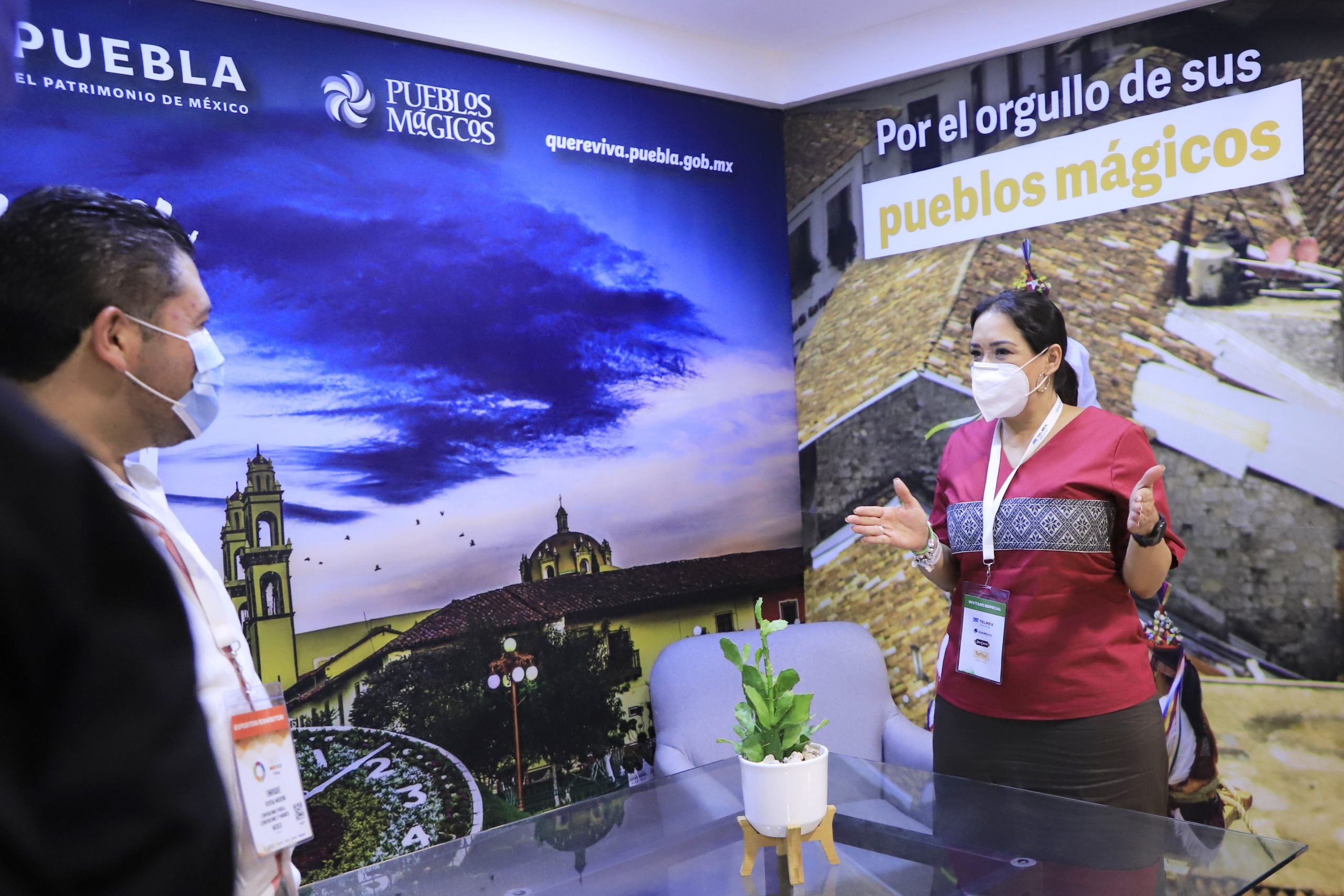 Arranca la promoción de Puebla en el Tianguis Turístico Mérida 2021