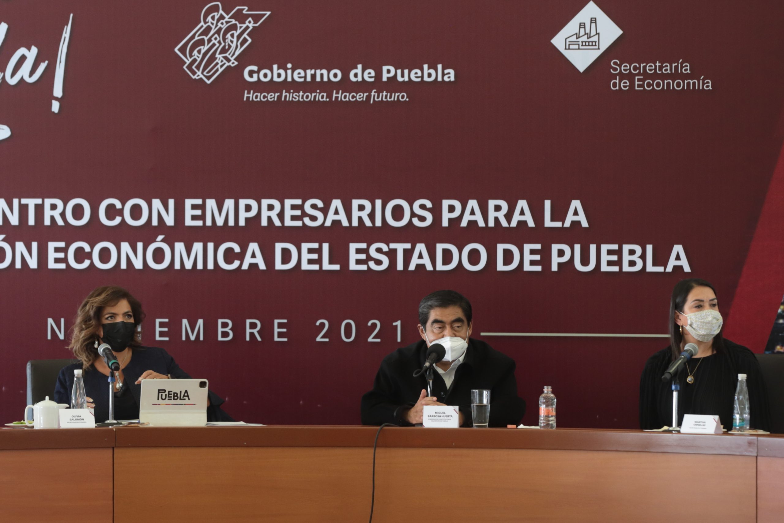 Llama Barbosa Huerta a empresarios a mantener acciones para apertura económica
