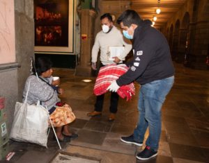 SMDIF Puebla brinda refugio y alimento a personas en situación de calle en el dormitorio municipal