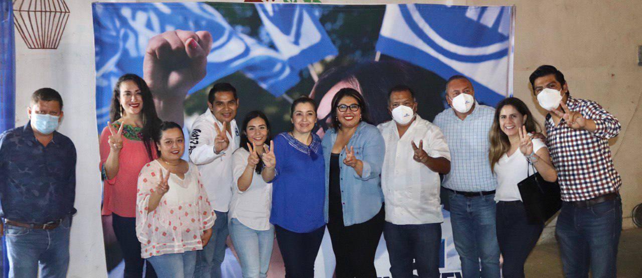 Nuestra lucha es contra los gobiernos farsantes de Morena: Genoveva Huerta