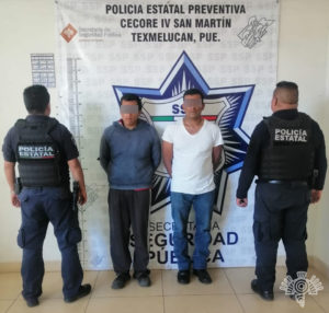 Frustra robo Policía Estatal en San Martín Texmelucan