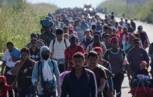 Caravana migrante llegará hoy a Veracruz