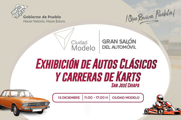 Invita Ciudad Modelo a visitar exposición de autos clásicos