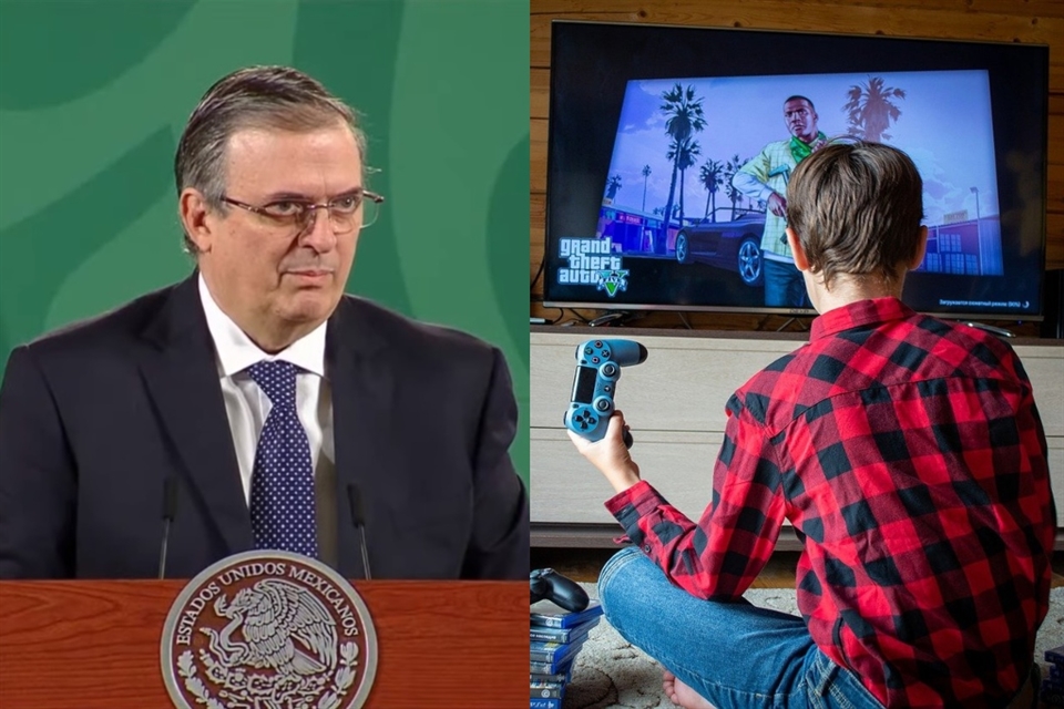 El Canciller Marcelo Ebrard acusa a compañías de armas de financiar videojuegos para motivar la violencia