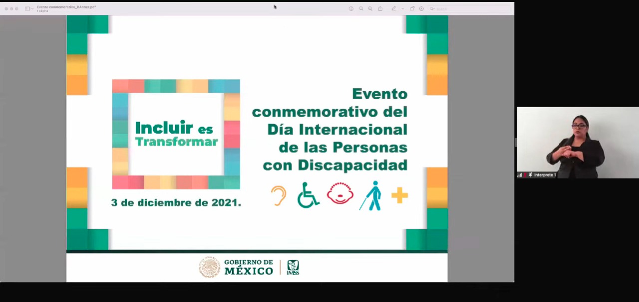 IMSS presenta Decálogo para la atención de personas con discapacidad