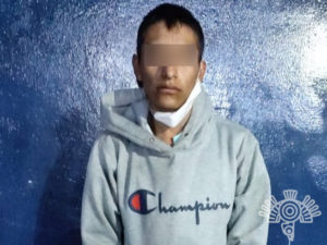 Policía Estatal detiene a hombre por presunto robo en Huixcolotla