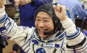 Millonario Japonés es enviado al espacio por Rusia