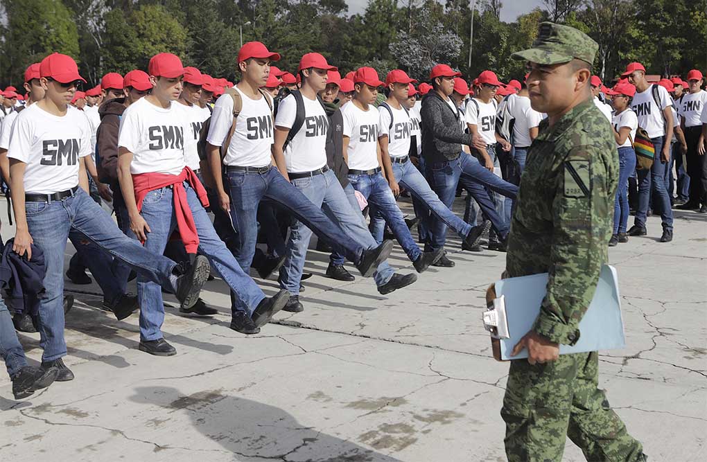 Mil 700 jóvenes acudirán a sellar su cartilla militar en Puebla capital