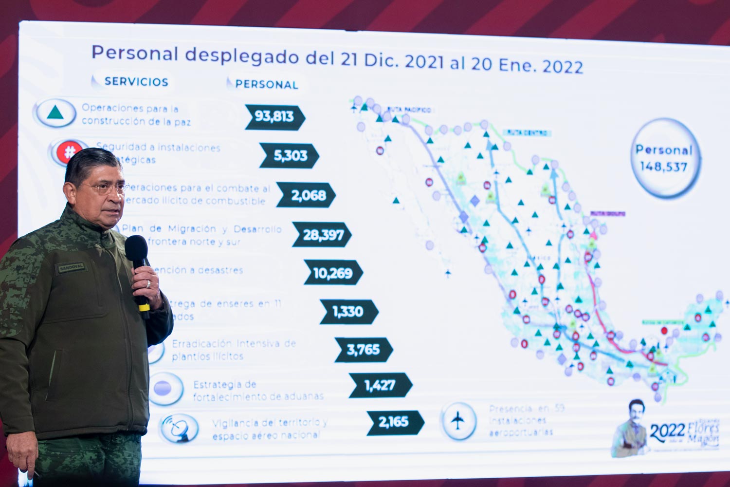 Delitos del fuero federal y común disminuyeron en 2021