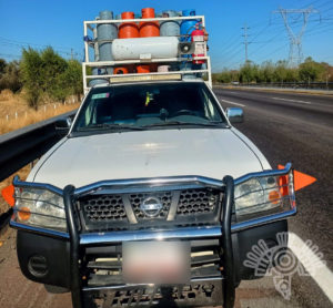 Por posesión ilegal de combustible, Policía Estatal detiene a un hombre