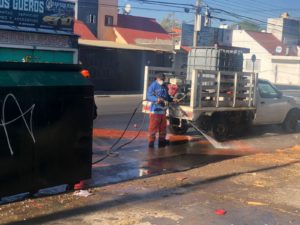 Medio Ambiente municipal coordina brigada de limpieza y mantenimiento en Loma Bella