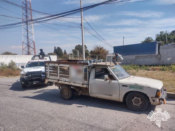 Aseguran en Cuautlancingo a hombre con tanques de gas sin mostrar permisos