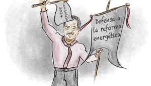 Retoma Nacho Mier su campaña en Puebla (por la reforma eléctrica)