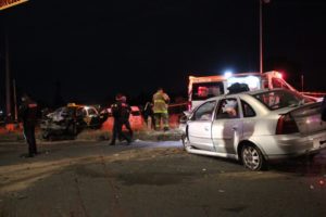 Fallece una pareja tras choque frontal en el capulín