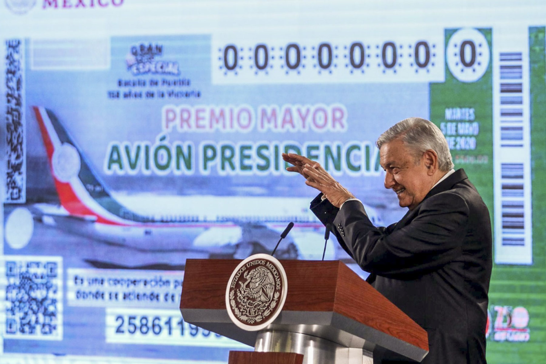 ¿La rifa del avión presidencial solo fue un fraude de 2 mil mdp?