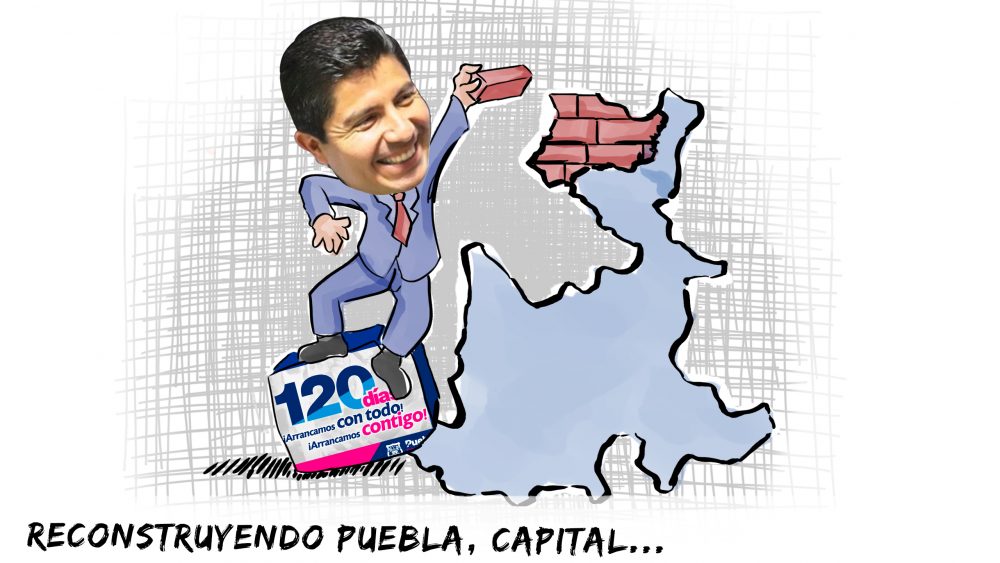 Avanza Lalo Rivera en la capital
