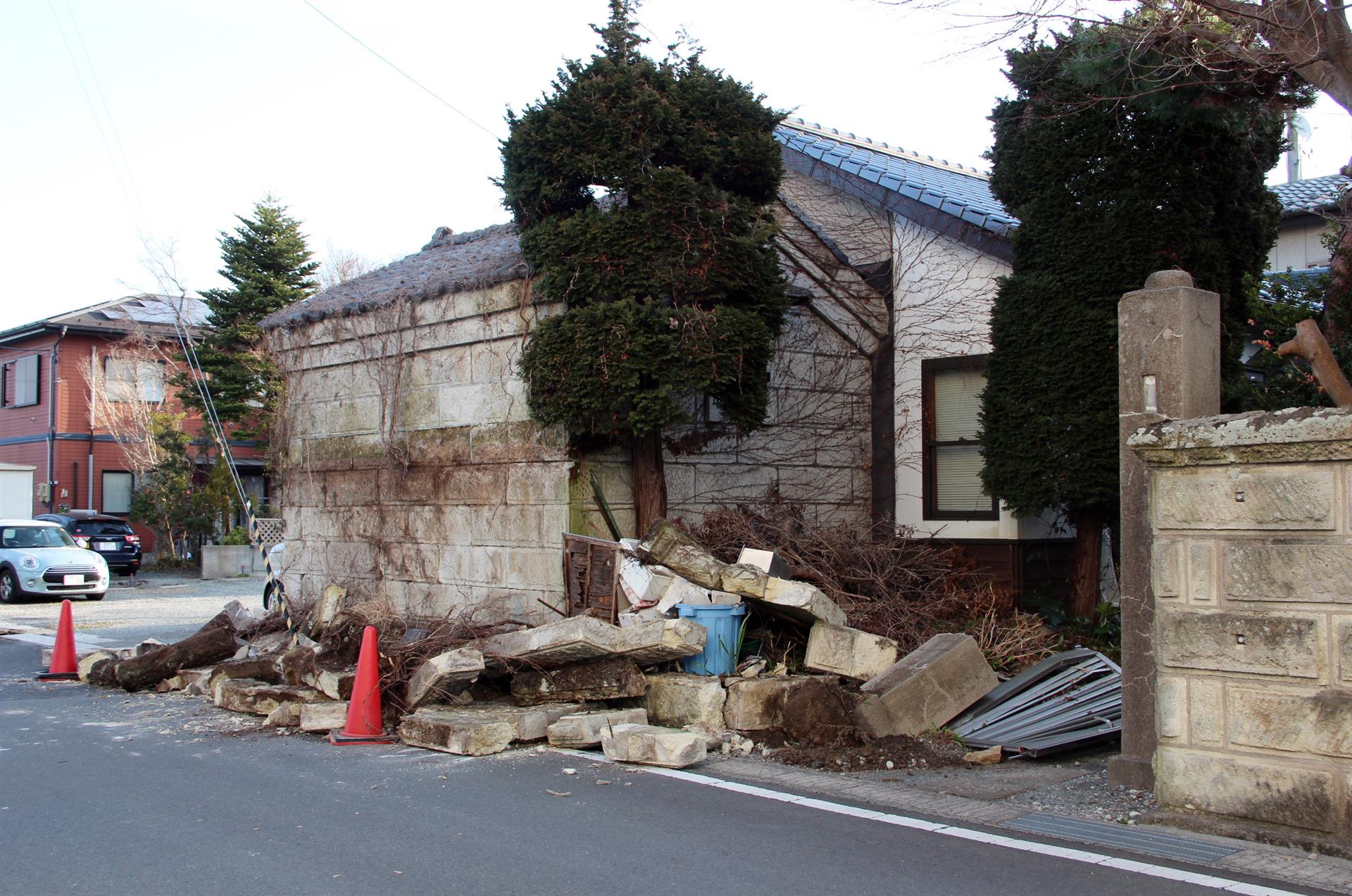 160 heridos y daños materiales es el saldo dejado en Japón luego del sismo