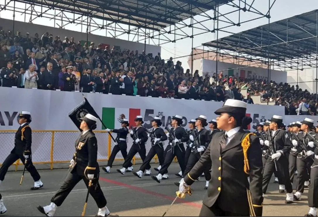 Desfile del 5 de Mayo en Puebla, una tradición de 69 años interrumpida un par de ocasiones