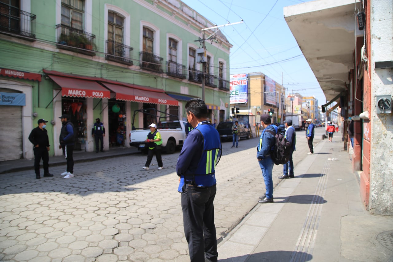 Ayuntamiento de Puebla continúa con el reordenamiento del Centro Histórico