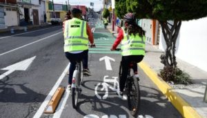 Comunidad ciclista en Puebla va en aumento.