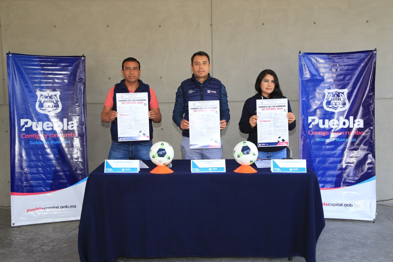 El fútbol regresa con el torneo de los barrios del Ayuntamiento de Puebla