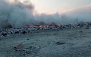 El incendio en Tehuacán que afectó la salud de sus pobladores.