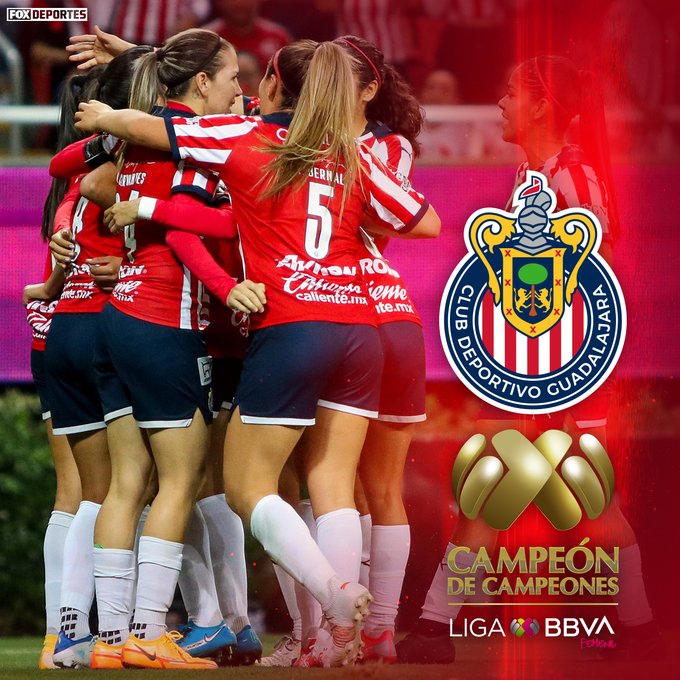 ¡De nuevo Blanca Félix! y chivas es campeón de campeones femenil