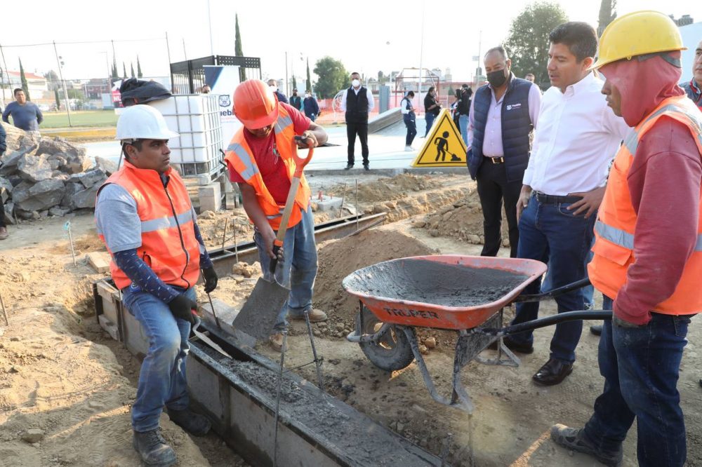 ERP supervisa avance de la obra del Parque Romero Vargas