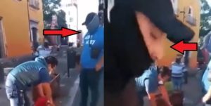 Vendedor ambulante agredido y despojado de su medio de trabajo (VIDEO)