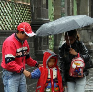 Para hoy se pronostican lluvias fuertes en parte norte del pais