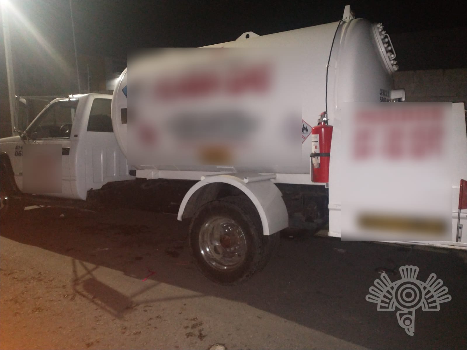 Recupera Policía Estatal tres pipas de gas L.P. en San Martín