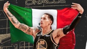 Juan Toscano, de Golden State Warriors, primer mexicano en ganar la NBA