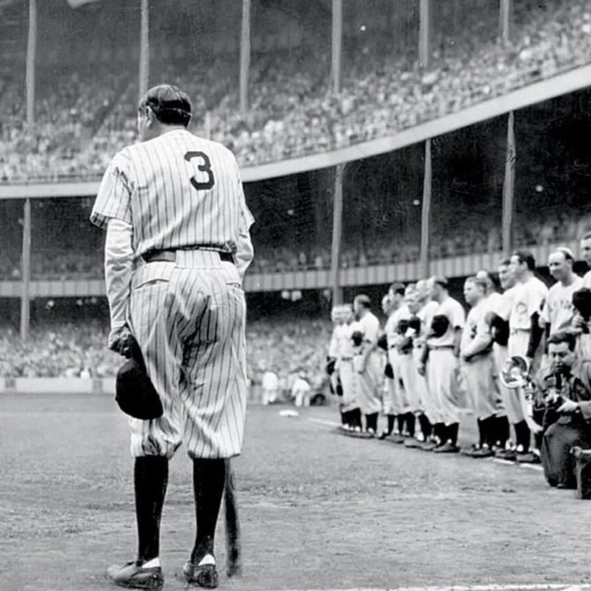 Babe Ruth, el día que se despidió del Yankee Stadium