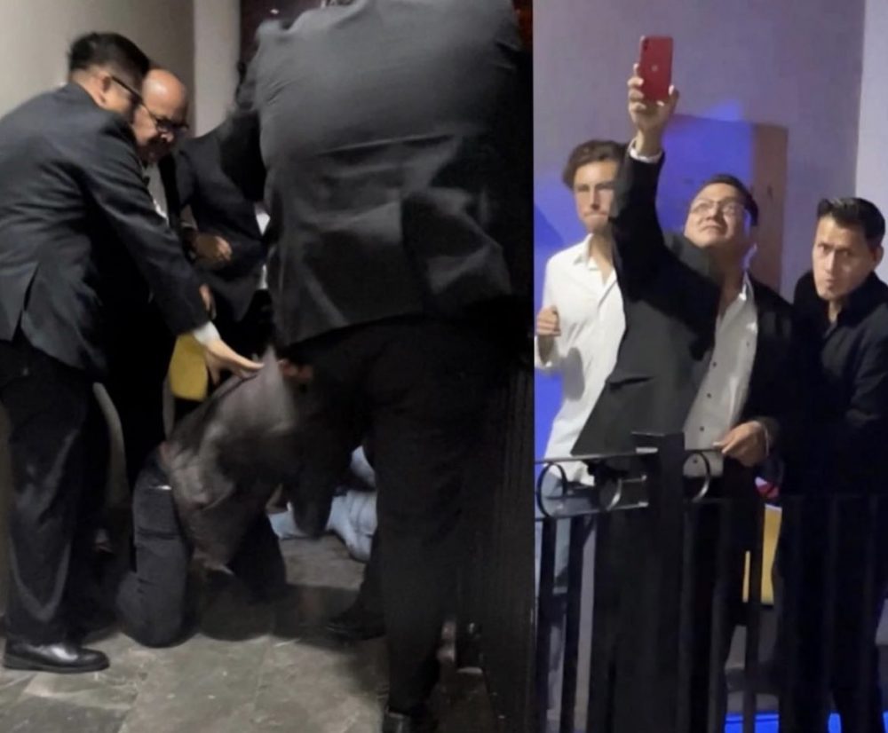 Pseudopolítico borracho provocó golpiza en Bar Ferina de Puebla