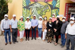 Inaugura Mundo Tlatehui murales del programa Rutas Mágicas de Color en Santa María Tonantzintla