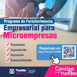 Ayuntamiento de Puebla invita a unirse al programa de fortalecimiento empresarial