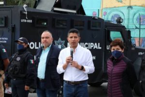 Eduardo Rivera Pérez refuerza estrategia de seguridad con operativo “Ceda 360”