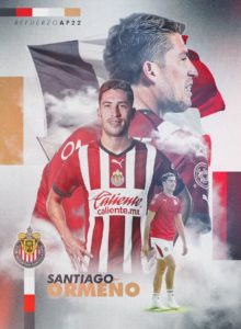 Santiago Ormeño es el nuevo jugador de las Chivas