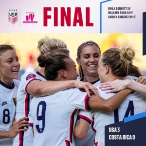 Estados Unidos a la final del premundial femenil