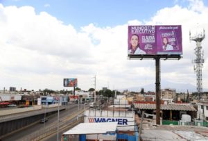 Espectaculares de Claudia Sheinbaum colocados en Puebla ya son retirados: MB