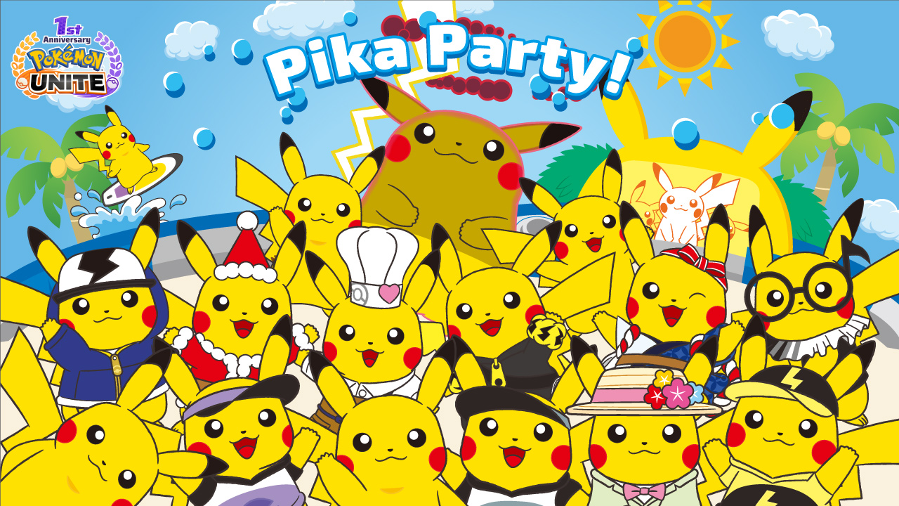 De la mano de un Pikachu “gordito” se celebra el primer aniversario de Pokémon Unite