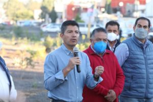 Habitantes de Puebla capital ya disfrutan de la pavimentación de la calle Educadores