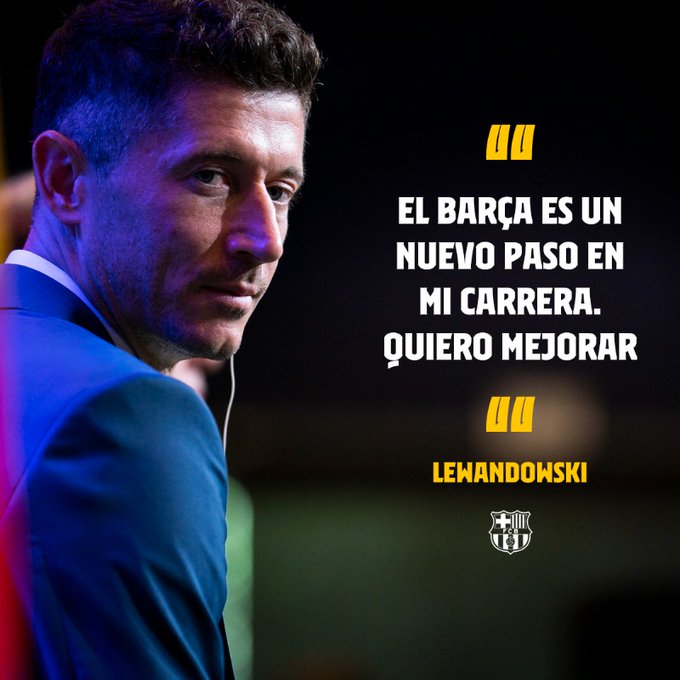 Robert Lewandowski logro convocar más gente a su presentación que Neymar o Ronaldinho