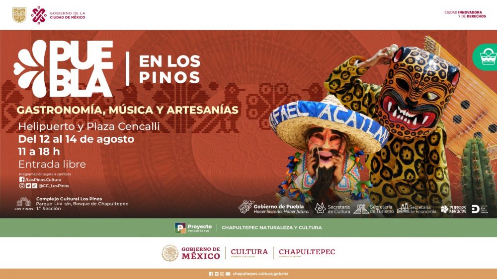 Gobierno estatal llevará representación de riqueza cultural de Puebla a “Los Pinos”