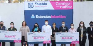 En Puebla existe un apoyo mensual para estancias infantiles