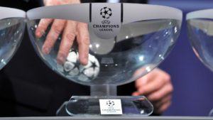 Listos los bombos para el sorteo de la UEFA Champions League