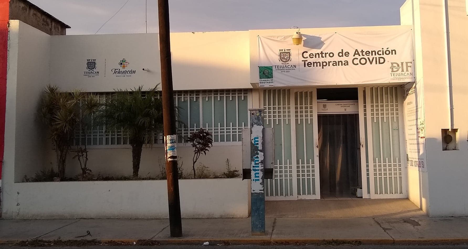 Se reporta robo en el centro covid-19 ubicado en Tehuacán