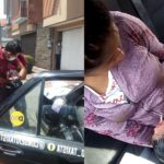 Mujer da a luz en un taxi, en camino hacia el hospital.